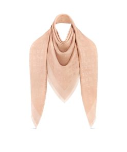 Donna Louis Vuitton Scialli E Stole | Scialle Monogram Classic Peach