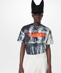 Uomo Louis Vuitton T-Shirt E Polo | T-Shirt Con Motivo Tie-Dye