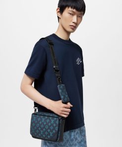 Uomo Louis Vuitton Icone Monogram | Borsa Messenger Trio