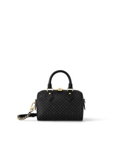 Donna Louis Vuitton Borse Con Catenella E Clutches | Speedy Bandouliere 20 Nero