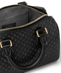 Donna Louis Vuitton Borse Con Catenella E Clutches | Speedy Bandouliere 20 Nero