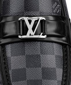 Uomo Louis Vuitton Mocassini | Mocassino Major Graphite