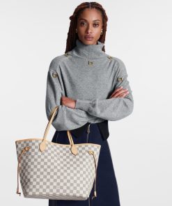 Donna Louis Vuitton Totes | Neverfull Mm Rosa Ballerina