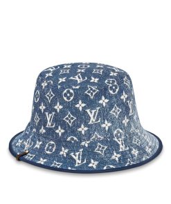 Donna Louis Vuitton Cappelli E Guanti | Cappello Monogram Jacquard Denim