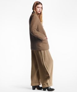 Donna Louis Vuitton Pantaloni | Pantaloni A Palloncino Con Motivo Effetto Chevron