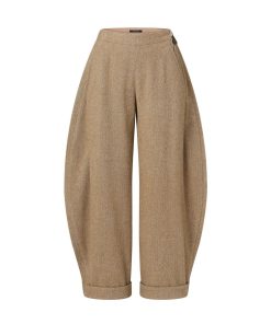 Donna Louis Vuitton Pantaloni | Pantaloni A Palloncino Con Motivo Effetto Chevron