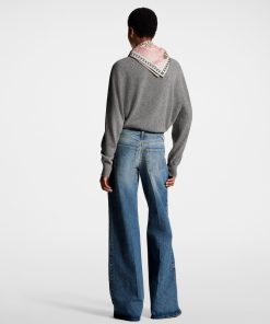 Donna Louis Vuitton Pantaloni | Jeans A Vita Alta