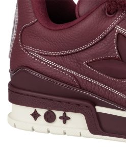 Uomo Louis Vuitton Sneakers | Sneaker Lv Skate Burgundy