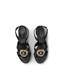 Donna Louis Vuitton Sandali E Espadrillas | Sandalo Met Nero