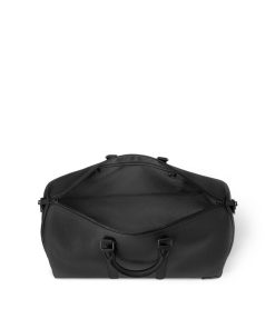 Uomo Louis Vuitton Borse Da Viaggio | Keepall Bandouliere 50 Nero