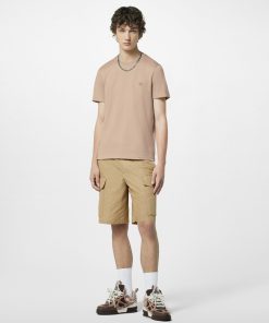 Uomo Louis Vuitton Pantaloni | Shorts Cargo In Tessuto Ripstop