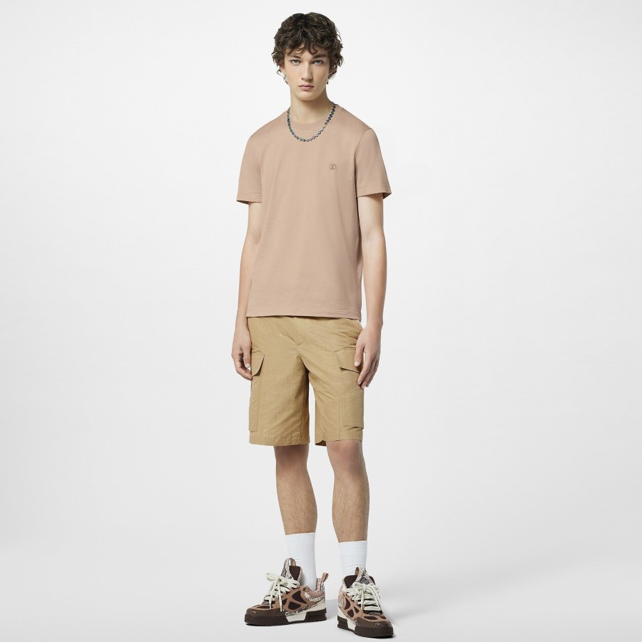 Uomo Louis Vuitton Pantaloni | Shorts Cargo In Tessuto Ripstop