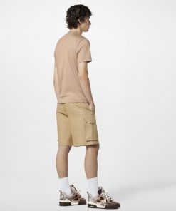 Uomo Louis Vuitton Pantaloni | Shorts Cargo In Tessuto Ripstop