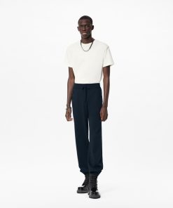 Uomo Louis Vuitton Pantaloni | Pantaloni Con Motivo Damier