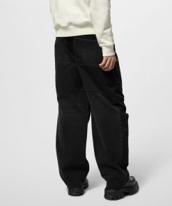 Uomo Louis Vuitton Pantaloni | Pantaloni In Denim In Stile Workwear