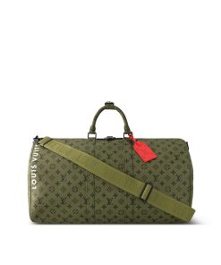 Uomo Louis Vuitton Icone Monogram | Keepall Bandouliere 55