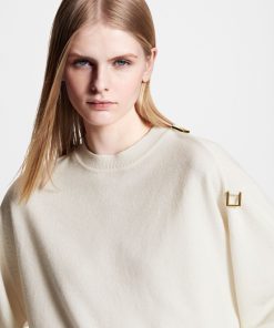 Donna Louis Vuitton Maglieria | Pullover In Cachemire Con Anelli A D