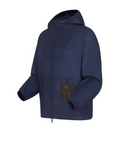 Uomo Louis Vuitton Capispalla E Cappotti | Giacca A Vento Reversibile Con Motivo Monogram Marine