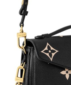 Donna Louis Vuitton Selezione Di Borse In Pelle | Pochette Metis East West Noir Beige