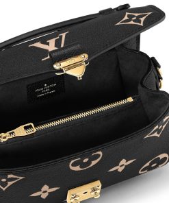 Donna Louis Vuitton Selezione Di Borse In Pelle | Pochette Metis East West Noir Beige