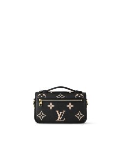 Donna Louis Vuitton Selezione Di Borse In Pelle | Pochette Metis East West Noir Beige