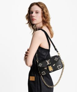 Donna Louis Vuitton Selezione Di Borse In Pelle | Pochette Metis East West Noir Beige