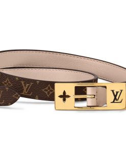 Donna Louis Vuitton Cinture | Cintura Lv Duo 18 Mm Reversibile Galet