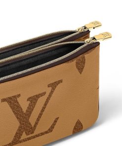 Donna Louis Vuitton Icone Monogram | Pochette Double Zip