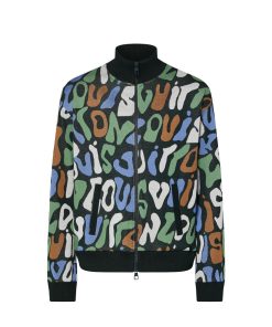 Uomo Louis Vuitton Capispalla E Cappotti | Giubbotto Sportivo Con Motivo Lv Camo