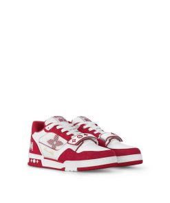 Uomo Louis Vuitton Sneakers | Sneaker Lv Trainer Rosso