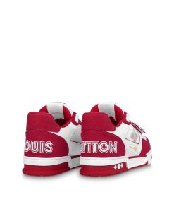 Uomo Louis Vuitton Sneakers | Sneaker Lv Trainer Rosso