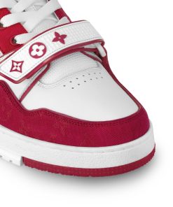 Uomo Louis Vuitton Sneakers | Sneaker Lv Trainer Rosso