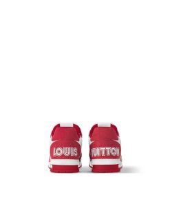 Uomo Louis Vuitton Sneakers | Sneaker Lv Trainer Rosso