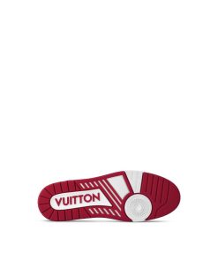 Uomo Louis Vuitton Sneakers | Sneaker Lv Trainer Rosso