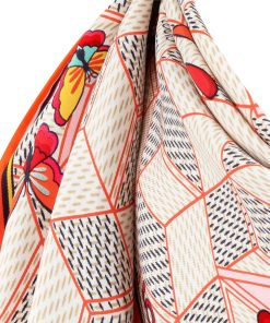 Donna Louis Vuitton Foulard In Seta E Bandeaux | Foulard Damier Pop Up 70