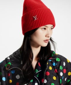 Donna Louis Vuitton Cappelli E Guanti | Lv X Yk Berretto Infinity Dots