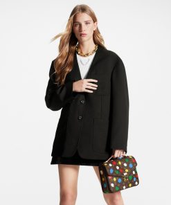 Donna Louis Vuitton Cappotti E Giacche | Lv X Yk Blazer In Gabardine Tecnica