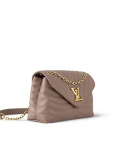 Donna Louis Vuitton Selezione Di Borse In Pelle | Borsa New Wave Chain Gm Tortora