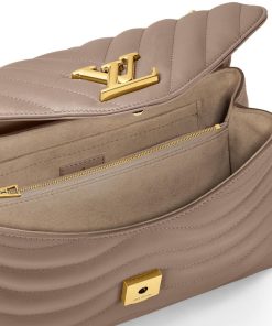 Donna Louis Vuitton Selezione Di Borse In Pelle | Borsa New Wave Chain Gm Tortora