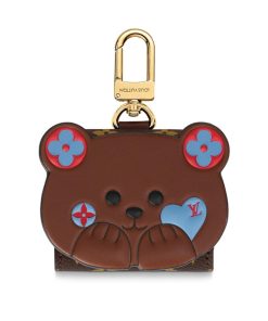 Donna Louis Vuitton Accessori High-Tech | Custodia Per Auricolari Teddy Bear