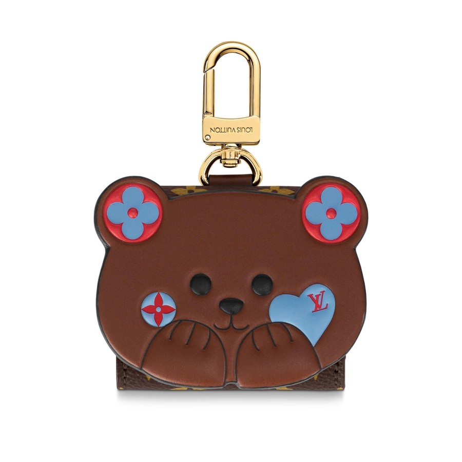 Donna Louis Vuitton Accessori High-Tech | Custodia Per Auricolari Teddy Bear