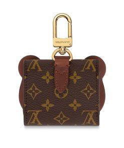 Donna Louis Vuitton Accessori High-Tech | Custodia Per Auricolari Teddy Bear