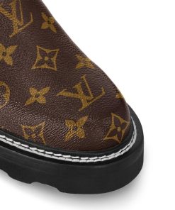 Donna Louis Vuitton Scarpe Con Plateau | Stivaletto Lv Beaubourg