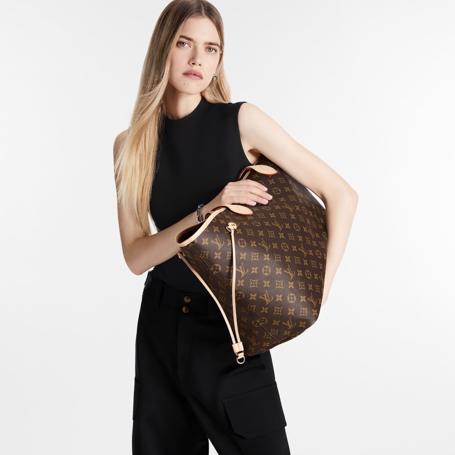 Donna Louis Vuitton Icone Monogram | Neverfull Gm Beige