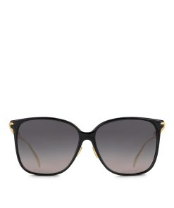 Donna Louis Vuitton Occhiali Da Sole | Occhiali Da Sole My Lv Chain Two Classic Square Black