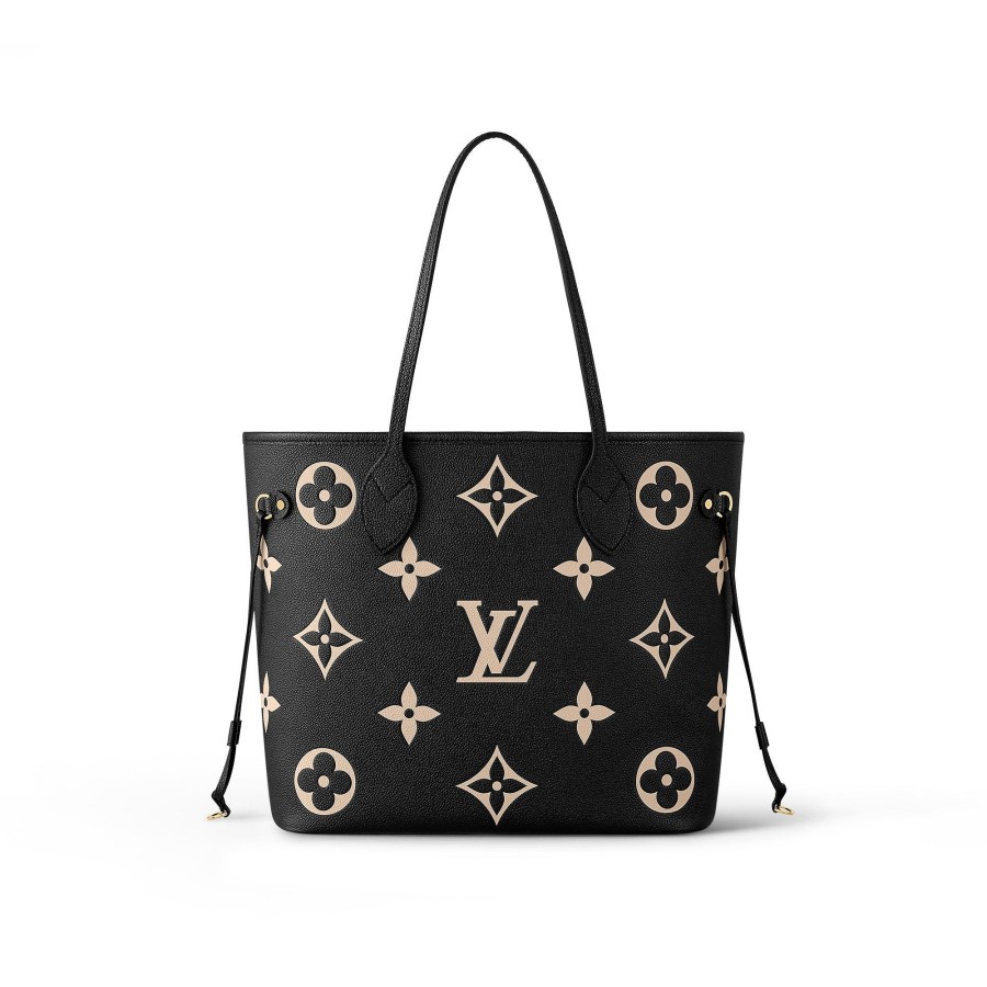 Donna Louis Vuitton Borse A Spalla E Borse A Tracolla | Neverfull Mm Nero/Beige