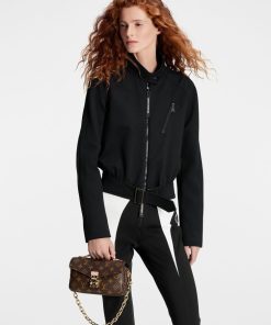 Donna Louis Vuitton Cappotti E Giacche | Bomber In Jersey Compatto