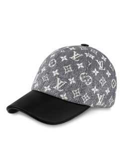 Donna Louis Vuitton Cappelli E Guanti | Cappello Monogram Jacquard Denim