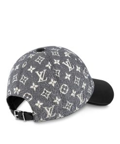 Donna Louis Vuitton Cappelli E Guanti | Cappello Monogram Jacquard Denim