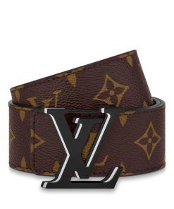 Uomo Louis Vuitton Cinture | Cintura Lv Optic 40 Mm Reversibile